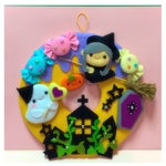 フェルトリース〔ハロウィンD〕