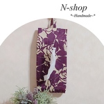 アンティークローズ柄♪BOXティッシュケース❥ハンドメイド❥