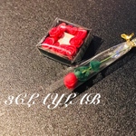 ☆送料無料☆想いを詰め込んだフラワーボックス＋赤薔薇１本
