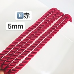 新入荷‼️ 10m  5mm  6️⃣赤 ツイストコード