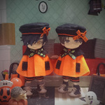 オビツ11サイズ 双子のハロウィンケープセット