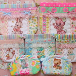 minmin0034様専用☆hana*ハンドメイド★巾着/ファスナーポーチなど7点