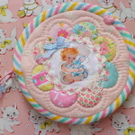 kraft1様専用☆hana*ハンドメイド★まんまるぺたんこポーチベビーアニマル