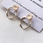 Swarovski&Hoop Earring