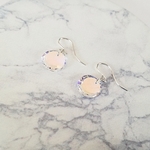 SWAROVSKIクリスタル【silver925】フックピアス