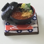 hand made ミニチュアドールハウス 再販和食 うにイクラ丼