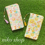 リバティ ベッツィー手帳型iPhoneケース