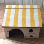 ハリネズミハウス・ウサ暖対応サイズ・イエロー