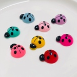 ぷっくりてんとう虫のデコパーツ 