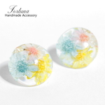 3色Flowerピアス1(257) ピアス/ノンホールピアス/樹脂ピアス