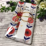 人気再販‼️北欧柄 花柄 手ぬぐい 祝儀袋 布の祝儀袋 てぬぐい