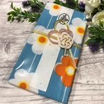 再販🏵北欧柄 花柄 手ぬぐい 祝儀袋 布の祝儀袋 てぬぐい
