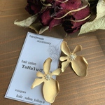 再再販♡アンティークフラワーピアス