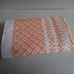 刺し子ふきん　十字花デザイン模様　試作品