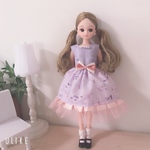 53 【再販43】リカちゃんワンピース☆ハンドメイド 