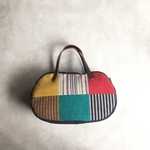 そらまめバッグ(various patch - aizu cotton #3 -)