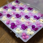 お花屋さんが作った本日のドライフラワーは千日紅の特大 Boxです！   ③