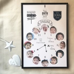 hikarikoy様 専用ご購入ページ 成長時計 バースデーポスター  