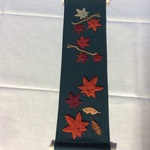 m様オーダー品   ちりめん細工もみじのタペストリー