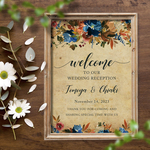 【Indeigo Velvet】ウェルカムボード　結婚式