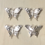 LIGHT GOLD BUTTERFLY METAL PARTS