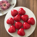 10pcs Handmade* 資材 B-123 charming red