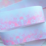 【8552】2m350円 38mm幅 グログランリボン 和柄 和風 桜 さくら パステル