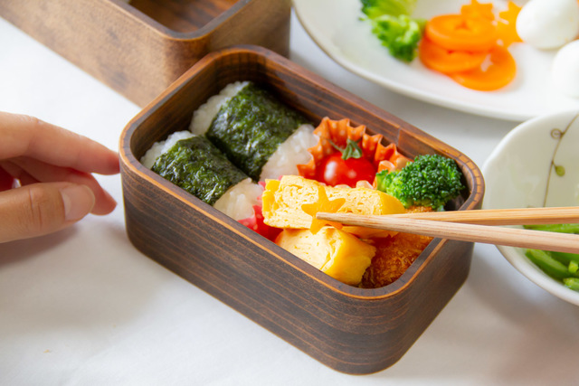 うるしの弁当箱(子どもサイズ) 杉の木クラフト 福岡から