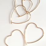 ♡フープピアス ワイヤー金具