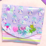 ラミネート動くパーツの移動ポケット