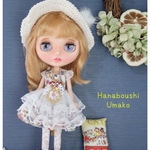 ＊７点セット858＊ブライスアウトフィット＊ワンピース・帽子・靴＊ blythe outfit＊ブライス ＊