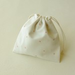 sale! 小花のきんちゃく（ピンク）