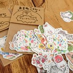 まるねこさん 秋がいっぱい♪＊フレークシール