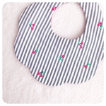 ストライプ×ミニチェリーのもくもくスタイ