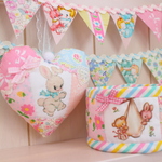a-i-y-0様専用☆hana*ハンドメイド★小物入れ/フラッグガーランド/ハートオーナメント