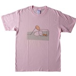 送料込み価格【Lサイズ/ピンク/Tシャツ-＜罠＞】にゃんことみーこ