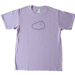 送料込み価格【Lサイズ/ラベンダー/Tシャツ-＜みーこ笑顔＞】にゃんことみーこ