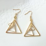 ▲再販▲トリプルトライアングル△ピアス