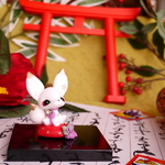 和朱座狐のミニフィギュア♪