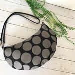 ＋ 2way 軽量バッグ + ドット 北欧スタイル ブラック ドット
