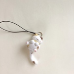 ちいさなにゃんこのストラップ 三毛猫