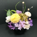 仏花ミニアレンジメント〜黄色～