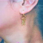 小さなキラキラピアス☆