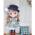 ＊ミディブライス＊４点セット861＊ワンピース＊ blythe outfit＊アウトフィット＊