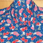 金魚柄シャツ★和柄★リップル