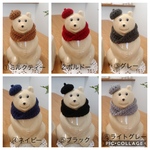 しろくま貯金箱のスヌードセット