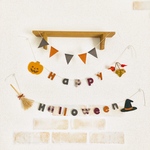 【再販】季節の飾り ✩ハッピー ハロウィン ガーランド✩