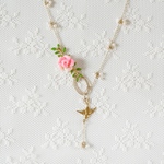 swallow♡roseネックレス