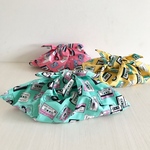 お弁当袋に！  あずま袋＊レトロポップなカセットテープ
