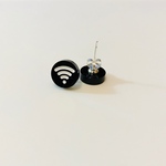 wi-fi　ピアス  樹脂Ver.｜スターリングシルバー　or  チタン